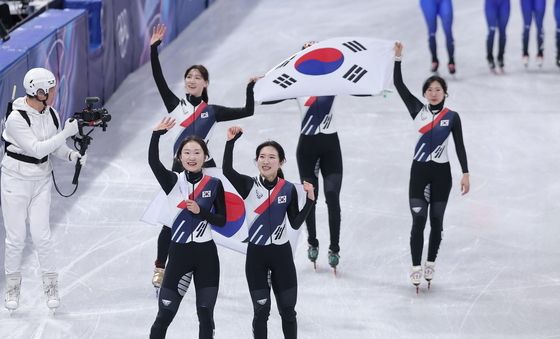 대한민국 여자 쇼스트랙, 3000m 계주 금메달