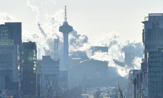 설연휴 끝난 출근길