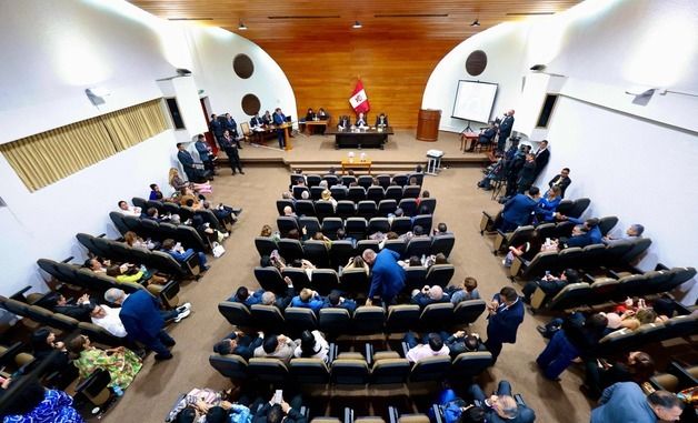 [포토] 의장 선출 나선 페루 의회