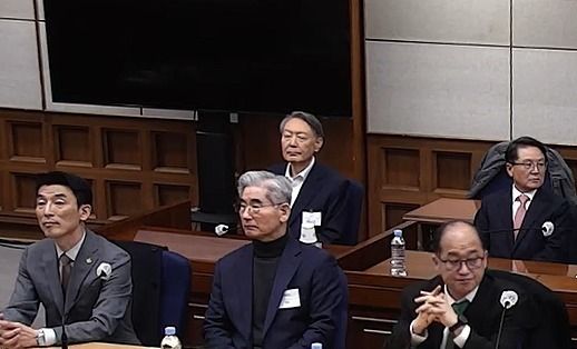 1심 선고공판 출석한 윤석열 전 대통령