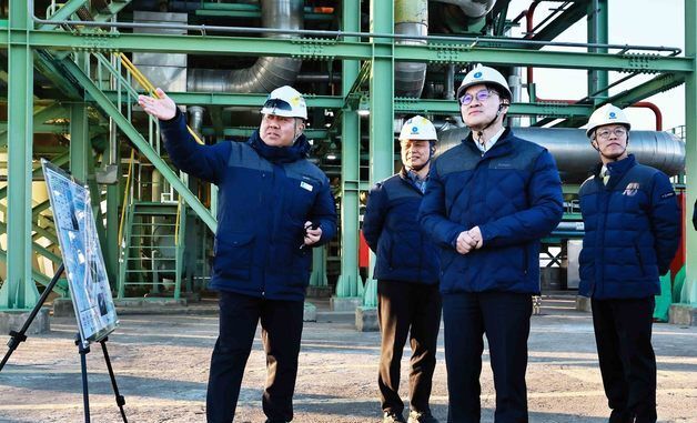 김정관 산업통상부 장관, 가스 안전 보안시설 현장점검