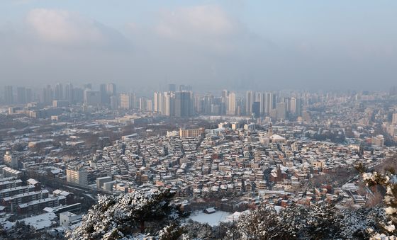 폭설 내린 서울