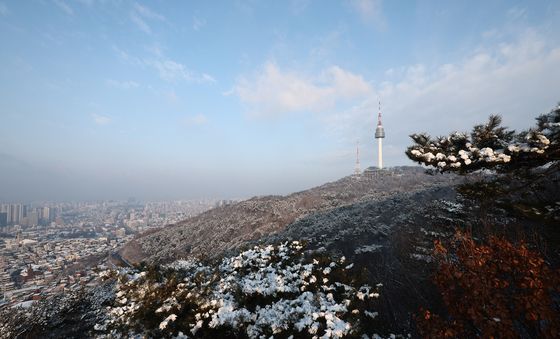 폭설 내린 서울