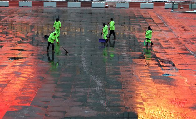 신속한 제설작업