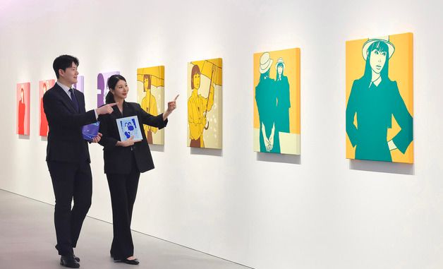 신세계백화점, 일본 작가 '키네' 개인전 개최