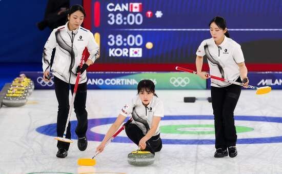 네덜란드 선수 피하는 최민정