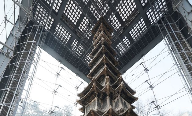 27년 만에 공개된 국보 원각사지 십층석탑