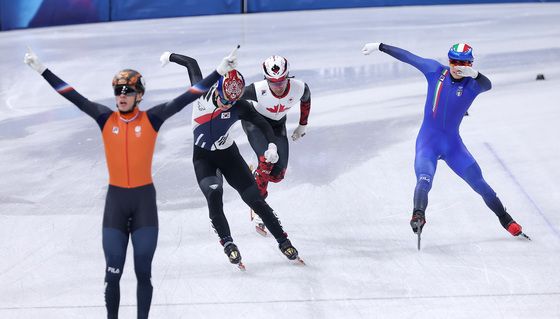 황대헌, 은메달!