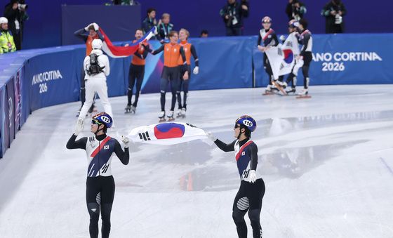 쇼트트랙 남자 5000m 계주 은메달