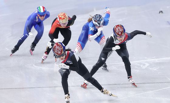 선두로 치고 나가는 김길리