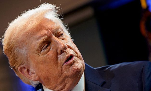 [포토] 대법원 관세 위법 판결 이후 기자회견 하는 트럼프