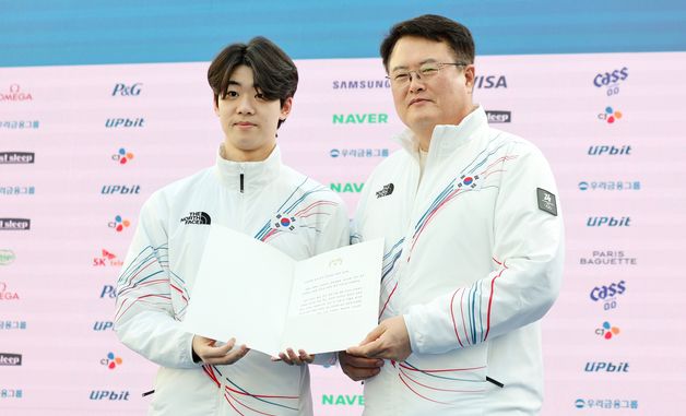 '5000m 계주 은메달' 이준서, 이재명 대통령으로부터 축전