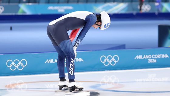 고개 숙인 정재원, 아쉬운 5위