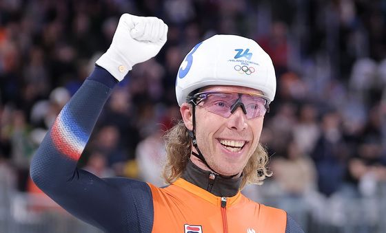 남자 매스스타트 금메달 요릿 베르흐스마