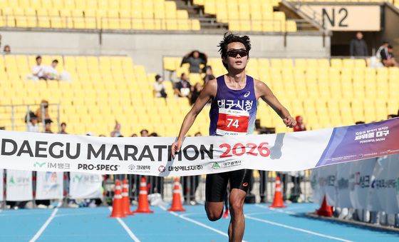 대구시청 이동진, 대구마라톤 국내 1위