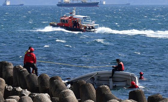 구조자 안전 확보하는 구조대