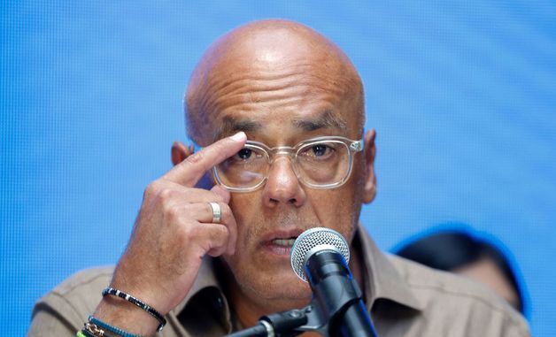 [포토] '정치범 사면' 관련 기자회견 하는 베네수 국회의장