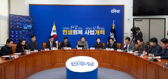 더불어민주당 충남대전 통합특별위원회 기자회견