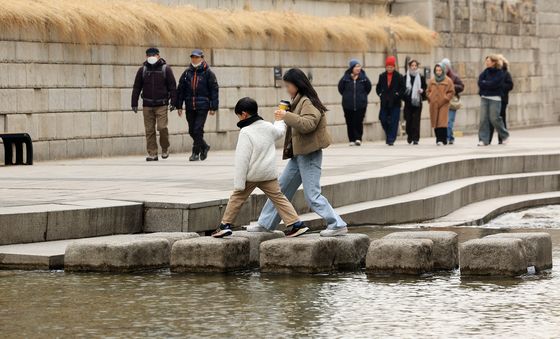 전국적으로 포근한 봄날씨