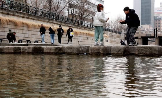 포근한 날씨 보인 서울