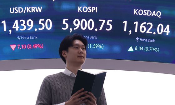 코스피 장 초반 5900선 돌파