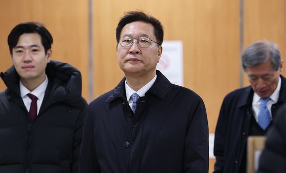 내란중요임무종사 공판 출석하는 박성재 전 장관