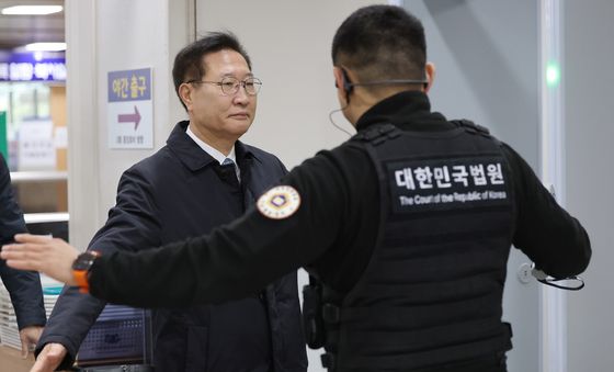 '내란가담' 공판 출석하는 박성재 전 장관