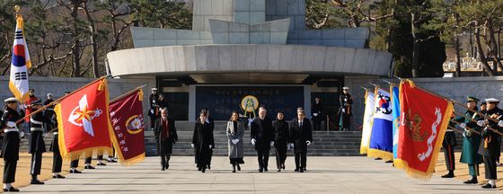 현충원 찾은 룰라 브라질 대통령