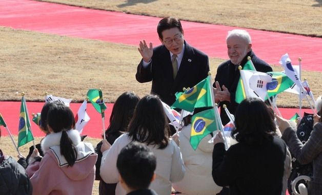 룰라 브라질 대통령 공식환영식