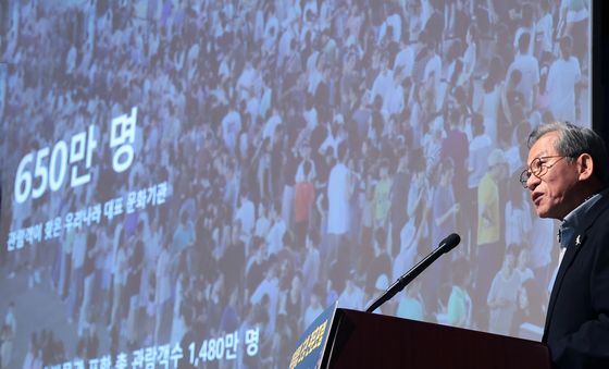 '관람객 650만 시대'…유홍준 관장 초청 관훈포럼