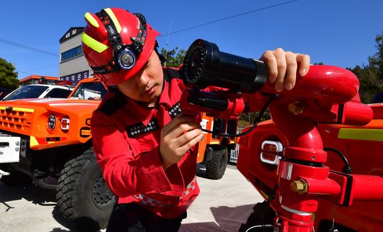방수총 확인 또 확인