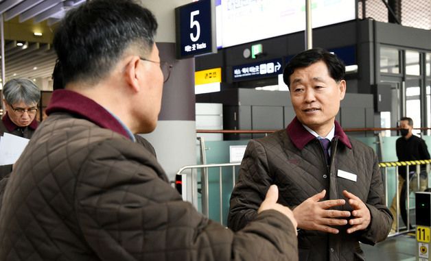 정왕국 SR 대표, 고속열차 교차운행 현장 점검