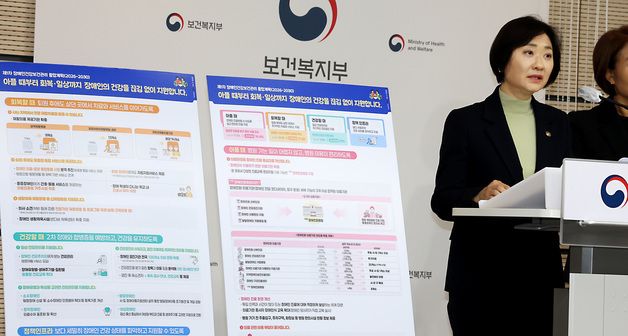 보건복지부, 제1차 장애인건강보건관리 종합계획 발표
