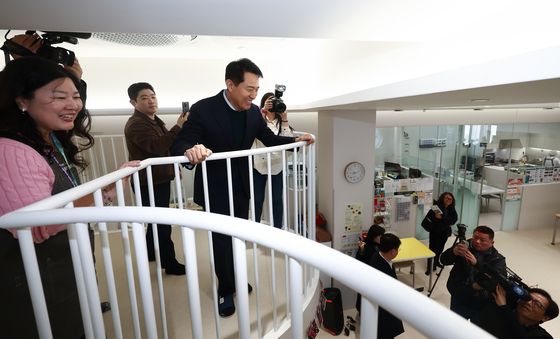 우리동네키움센터 둘러보는 오세훈 시장