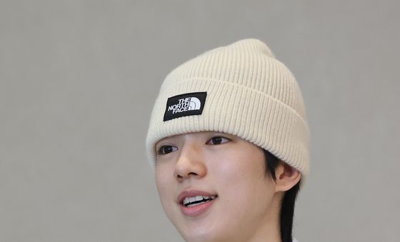 올림픽 출전 소감 밝히는 차준환