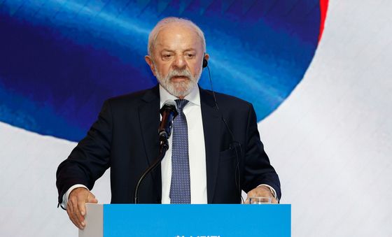 기조연설하는 룰라 대통령