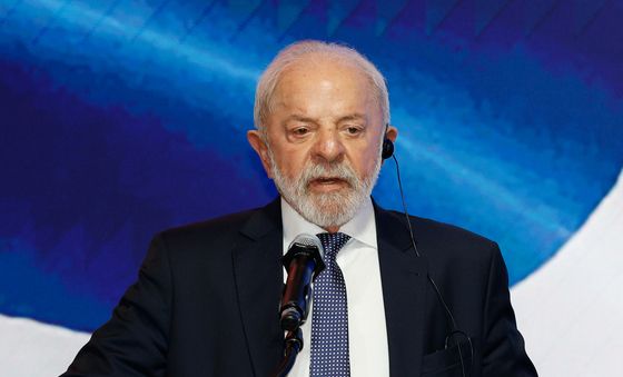 기조연설하는 룰라 대통령