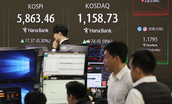 오름세로 시작한 코스피·코스닥