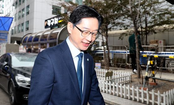 김경수 지방시대위원장, 광역단체장 후보자 면접 참석