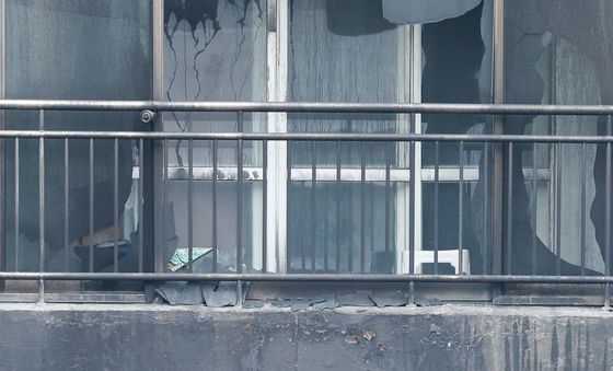 1명 사망·3명 부상, 은마아파트 화재 현장 합동 감식