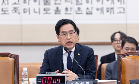 행정통합법 관련 답변하는 김민재 차관