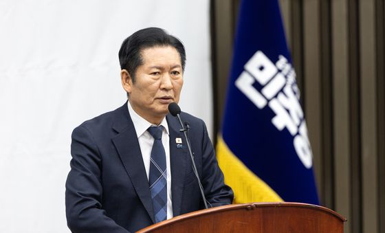 모두발언하는 정청래 대표