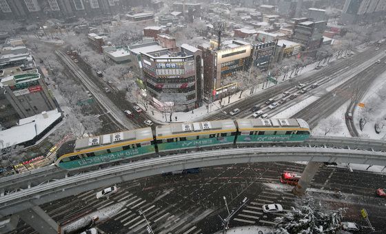 대구는 지금 '겨울왕국'