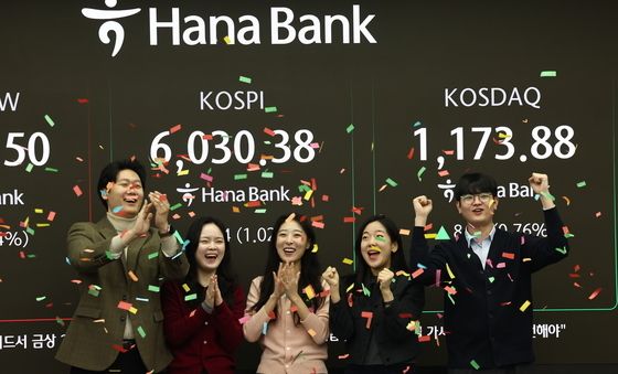 코스피 '6000돌파'