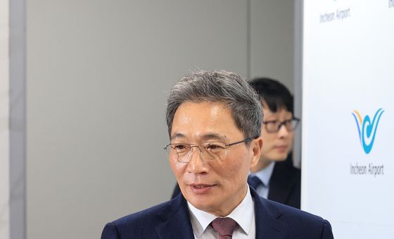 기자간담회 갖는 이학재 사장