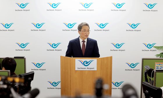 이학재 인천국제공항공사 사장 기자간담회