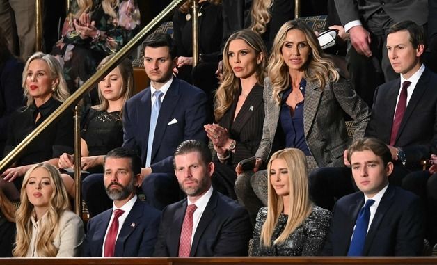 [포토] 美 국정연설 참석한 트럼프 가족들