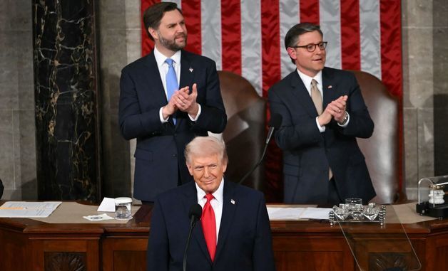 트럼프 대통령, 집권 2기 첫 국정연설