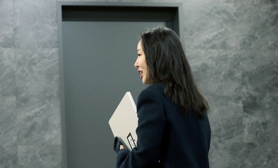 기자회견 마친 민희진 대표