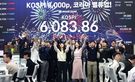 '코스피 6000선 돌파'